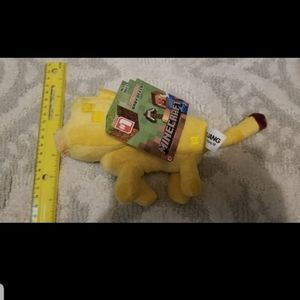 Minecraft baby ocelot collectible plush